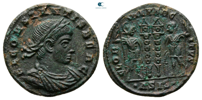 Constans, as Caesar AD 333-337. Siscia
Follis Æ

18 mm, 2,67 g



Very Fi...