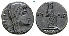 Divus Constantine I AD 337. Nicomedia. Follis Æ