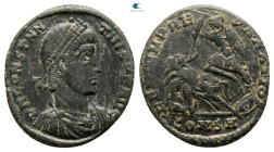 Constantius II AD 347-361. Constantinople. Follis Æ