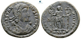 Constantius II AD 347-361. Siscia. Follis Æ