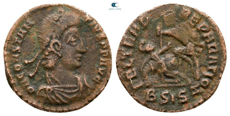 Constantius II AD 347-361. Siscia
Follis Æ

18 mm, 1,99 g



Nearly Very ...