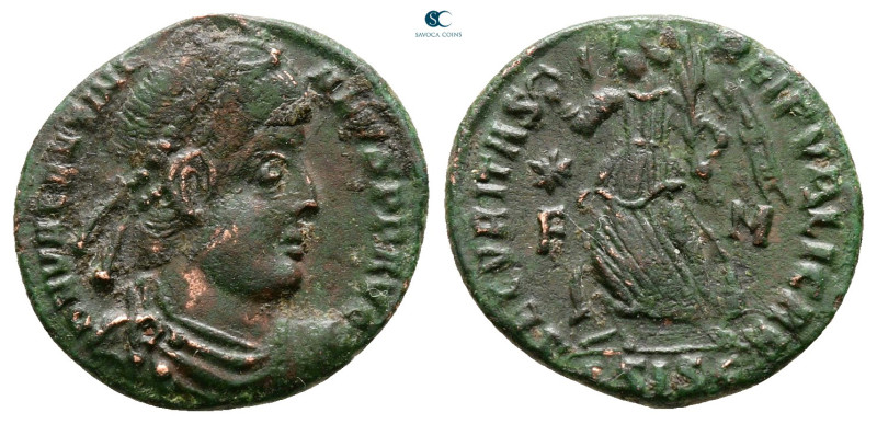 Valentinian I AD 364-375. Siscia
Follis Æ

17 mm, 2,37 g



Nearly Very F...