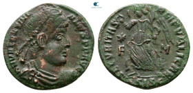 Valentinian I AD 364-375. Siscia. Follis Æ