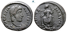 Gratian AD 375-383. Thessaloniki. Follis Æ