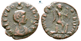 Aelia Eudoxia AD 400-404. Cyzicus. Follis Æ