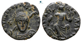 Theodosius II AD 402-450. Antioch. Follis Æ