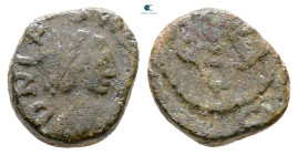 Leo I AD 457-474. Uncertain mint. Follis Æ