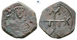 Manuel I Comnenus AD 1143-1180. Uncertain mint. Half Tetarteron Æ