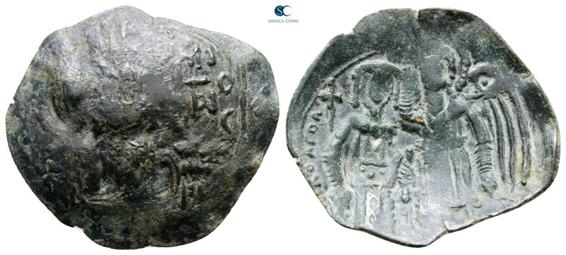 Michael VIII Palaeologus AD 1261-1282. Thessalonica
Trachy Æ

27 mm, 2,12 g
...