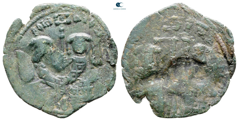 Andronicus II Palaeologus, with Michael IX AD 1282-1328. Constantinople
Assario...