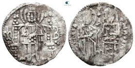 Andronicus III Palaeologus AD 1328-1341. Constantinople. Reduced Basilikon AR