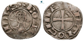 Principality of Antioch. Antioch. Bohemond III AD 1163-1201. Denier AR