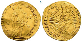 Hungary. Kremnitz. Charles VI AD 1711-1740. Ducat AV