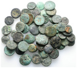 Lot of ca. 62 ancient bronze coins / SOLD AS SEEN, NO RETURN!Good Fine