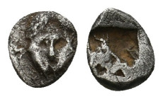 THRACE. Mesambria. Hemiobol (5th century BC).
.
Condition: Fine.
Weight: 0.28 g.
Diameter: 6.6 mm.