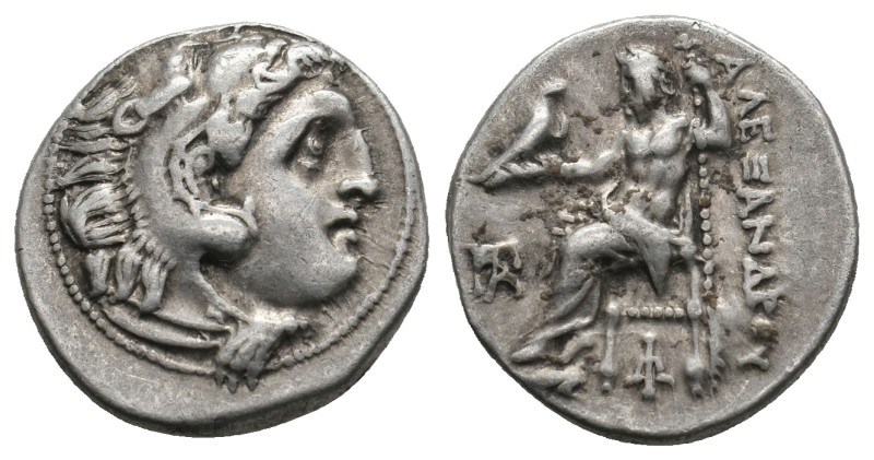 KINGS OF MACEDON. Alexander III 'the Great' (336-323 BC). Drachm. 
.
Condition: ...