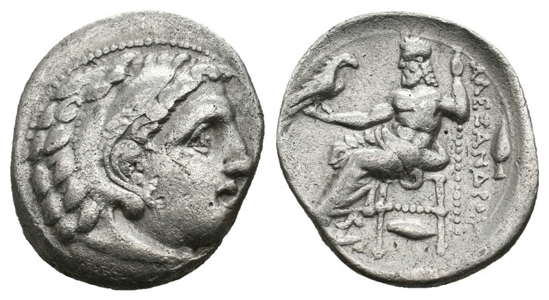 KINGS OF MACEDON. Alexander III 'the Great' (336-323 BC). Drachm. 
.
Condition: ...