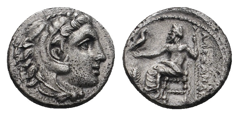 KINGS OF MACEDON. Alexander III 'the Great' (336-323 BC). Hemidrachm. Uncertain ...