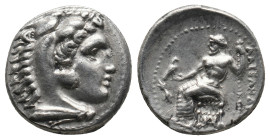 KINGS OF MACEDON. Alexander III 'the Great' (336-323 BC). Drachm. 
.
Condition: Very Fine.
Weight: 4.24 g.
Diameter: 16.5 mm.