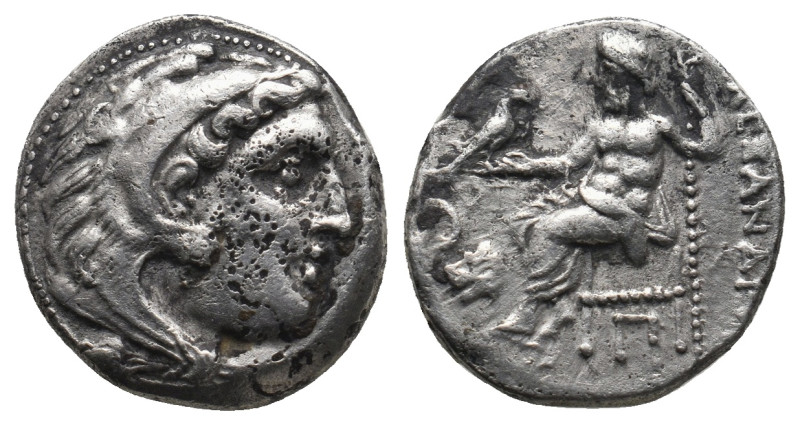 KINGS OF MACEDON. Alexander III 'the Great' (336-323 BC). Drachm. 
.
Condition: ...