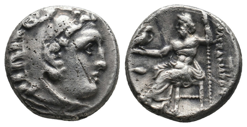 KINGS OF MACEDON. Alexander III 'the Great' (336-323 BC). Drachm. 
.
Condition: ...
