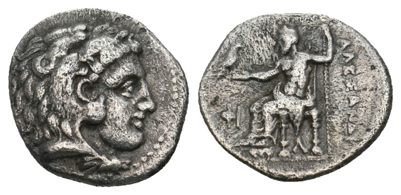 KINGS OF MACEDON. Alexander III 'the Great' (336-323 BC). Hemidrachm. Uncertain ...
