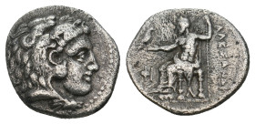 KINGS OF MACEDON. Alexander III 'the Great' (336-323 BC). Hemidrachm. Uncertain mint in Asia Minor.
.
Condition: Fine.
Weight: 2 g.
Diameter: 14.6 mm.