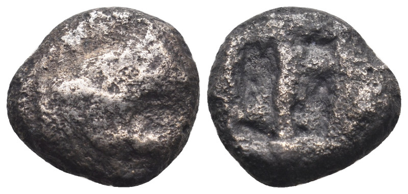 ASIA MINOR. Uncertain mint. ( Caria? ). Fourreé Stater. 5th century BC. 
.
Condi...