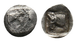 CARIA. Uncertain. Hemiobol (4th century BC).
.
Condition: Very Fine.
Weight: 0.30 g.
Diameter: 10 mm.