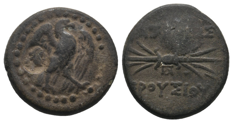 KINGS OF BITHYNIA. Prusias II Kynegos (182-149 BC). Nicomedeia.
.
Condition: Ver...