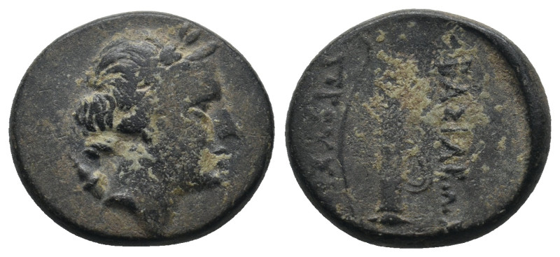 KINGS OF BITHYNIA. Prusias II Kynegos (182-149 BC). Nicomedeia.
.
Condition: Ver...