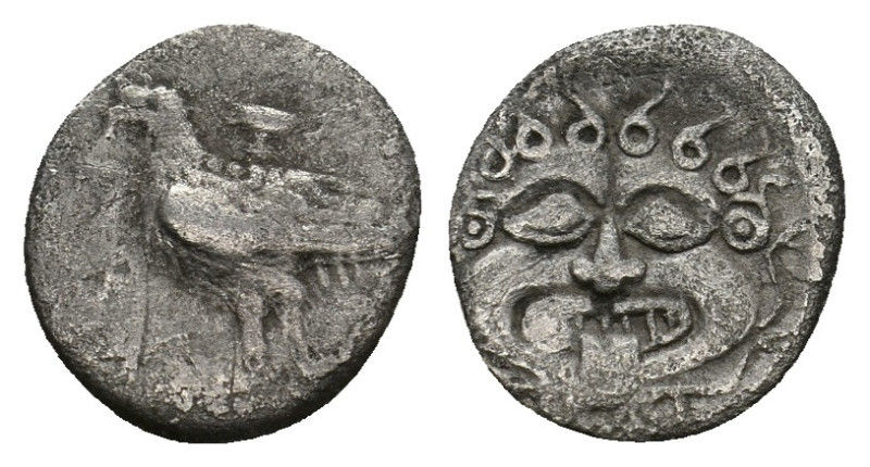 TROAS. Abydos. Obol (Circa 480-450 BC).
.
Condition: Very Fine.
Weight: 0.6 g.
D...