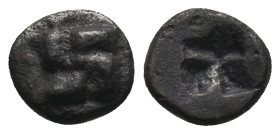 IONIA. Uncertain. 1/12 Stater or Diobol (Circa 625-600 BC).
.
Condition: Very Fine.
Weight: 1.07 g.
Diameter: 9.4 mm.