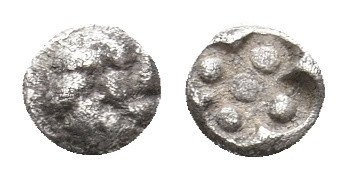 IONIA. Erythrai (Circa 480-450 BC). AR Tetartemorion.
.
Condition: Very Fine.
We...