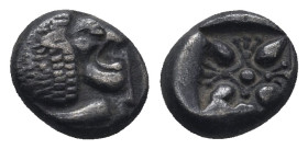 IONIA. Miletos. Obol or Hemihekte (Late 6th-early 5th centuries BC).
.
Condition: Very Fine.
Weight: 1.13 g.
Diameter: 8.9 mm.
