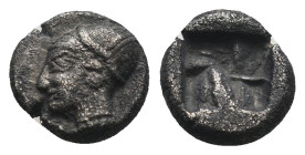 IONIA. Phokaia. Diobol (Circa 521-478 BC).
.
Condition: Very Fine.
Weight: 1.24 g.
Diameter: 9.7 mm.