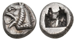 IONIA. Phokaia. Diobol (Circa 525-500 BC).
.
Condition: Very Fine.
Weight: 1.58 g.
Diameter: 9.4 mm.