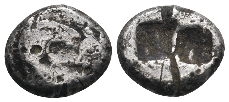 KINGS OF LYDIA. Kroisos (Circa 560-546 BC). 1/3 Siglos.
.
Condition: Fine.
Weigh...