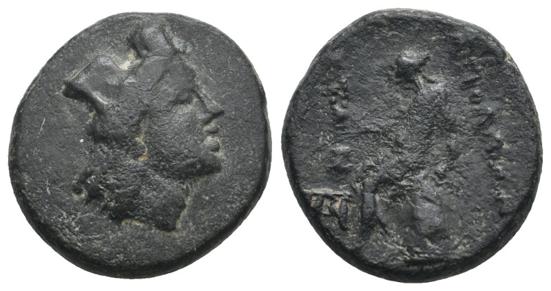 LYDIA. Apollonis. 2nd-1st centuries BC. Ae.
.
Condition: Fine.
Weight: 8.76 g.
D...