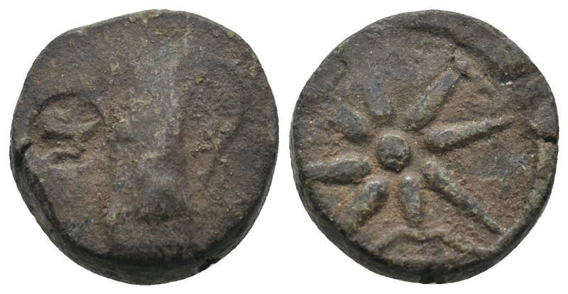 PONTOS. Uncertain (possibly Amisos). Ae (130-100 BC).
.
Condition: Very Fine.
We...