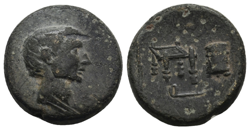 ASIA MINOR. Uncertain. Gaius Sosius? Ae.
.
Condition: Very Fine.
Weight: 8.80 g....