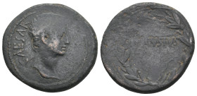 ASIA MINOR. Uncertain. Augustus (27 BC-AD 14). Ae.
.
Condition: Fine.
Weight: 10.52 g.
Diameter: 27.5 mm