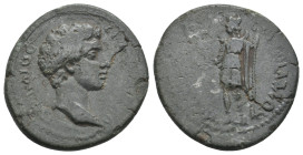 ASIA MINOR. Uncerain. Marcus Aurelius (161-180). Ae.
.
Condition: Very Fine.
Weight: 6.92 g.
Diameter: 25.4 mm