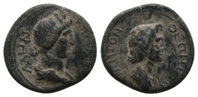 PHRYGIA. Aezanis. Psuedo-autonomous. Time of Claudius (41-54). Ae.
.
Condition: Very Fine.
Weight: 2.86 g.
Diameter: 17.1 mm