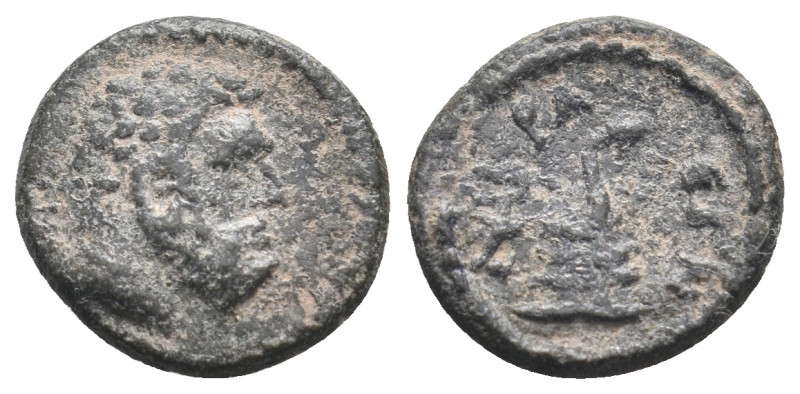 LYDIA. Nakrasa. Pseudo-autonomous. Time of Trajan to Antoninus Pius (98-161). Ae...