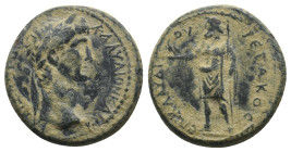 PHRYGIA. Aezanis. Claudius (41-54). Ae.
.
Condition: Very Fine.
Weight: 4.41 g.
Diameter: 19.1 mm
