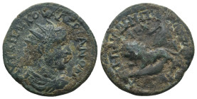 PHRYGIA. Cotiaeum. Valerian I (253-260). Ae.
.
Condition: Very Fine.
Weight: 6.22 g.
Diameter: 24.5 mm