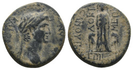 PHRYGIA. Docimeum. Claudius (41-54). Ae.
.
Condition: Very Fine.
Weight: 4.96 g.
Diameter: 19.7 mm
