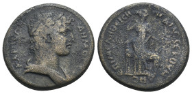 PHRYGIA. Eucarpeia. Pseudo-autonomous issue. Pedia Secunda, epimelètheisa, time of Hadrian, 117-138.
.
Condition: Fine.
Weight: 9.66 g.
Diameter: 24.2...