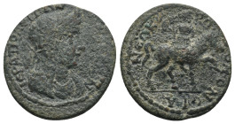 PHRYGIA. Hierapolis. Pseudo-autonomous. Ae (Mid 3rd century).
.
Condition: Very Fine.
Weight: 4.21 g.
Diameter: 22 mm
